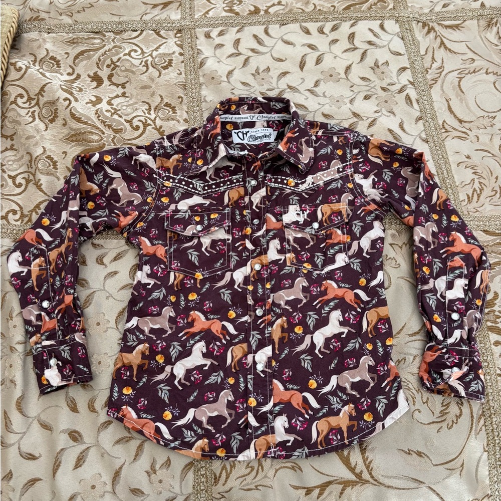 Western Horse Print Shirt